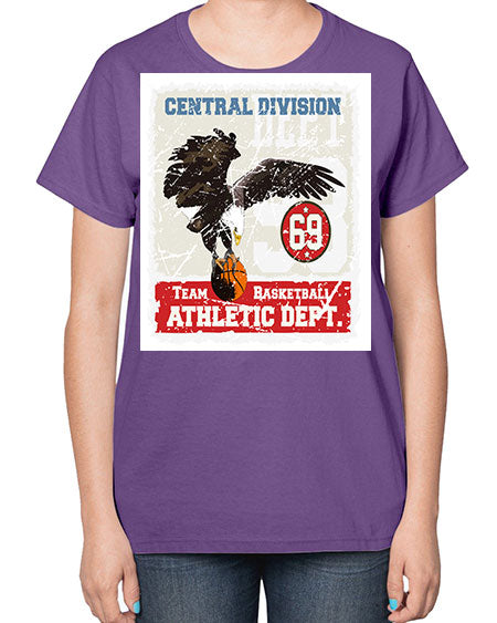 basket eagle 7# - birds-  Ladies T-Shirt