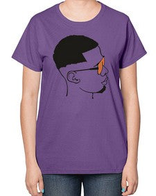 beardman 57# - black boys or men-  Ladies T-Shirt