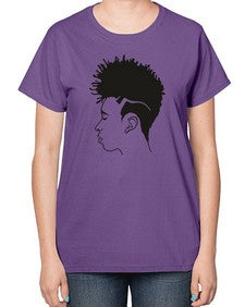 beardman 60# - black boys or men-  Ladies T-Shirt