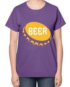 beer 633# - beer-  Ladies T-Shirt