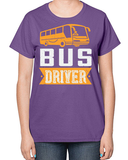 bus driver Style 641# - Bus Driver-  Ladies T-Shirt