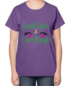 create your own magic 83# - unicorn-  Ladies T-Shirt