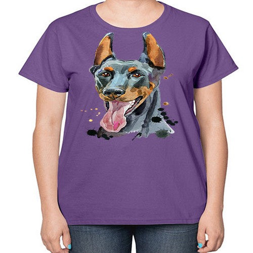 dog 105# - dogs-  Ladies T-Shirt