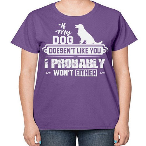 dog 113# - dogs-  Ladies T-Shirt