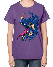 dragon 173# - dragon-  Ladies T-Shirt