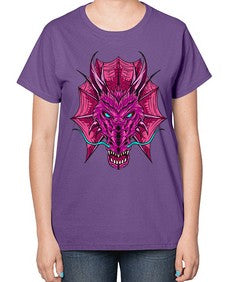 dragon 178# - dragon-  Ladies T-Shirt