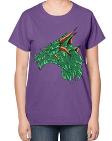 dragon 180# - dragon-  Ladies T-Shirt