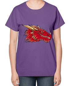 dragon 181# - dragon-  Ladies T-Shirt