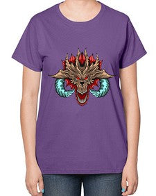 dragon 192# - dragon-  Ladies T-Shirt