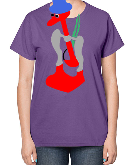 drinky bird 33# - birds-  Ladies T-Shirt