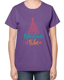 fifth grade tribe 96# - fifth grade-  Ladies T-Shirt