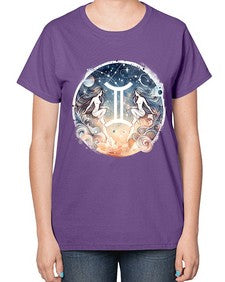 gemini 247# - gemini-  Ladies T-Shirt