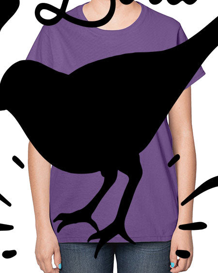 if you are a bird i am a bird 53# - birds-  Ladies T-Shirt