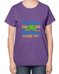 im done adulting game on 27# - video games-  Ladies T-Shirt