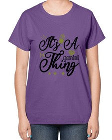 its a Gemini thing 266# - gemini-  Ladies T-Shirt