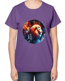 leo 300# - leo-  Ladies T-Shirt