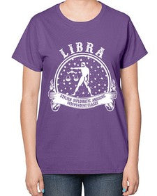 libra 26# - libra-  Ladies T-Shirt