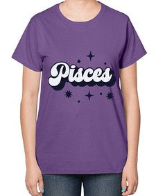 pisces 354# - pisces-  Ladies T-Shirt