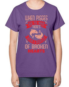 pisces 360# - pisces-  Ladies T-Shirt