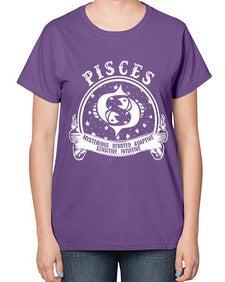 pisces 48# - pisces-  Ladies T-Shirt