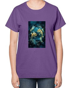 pisces 53# - pisces-  Ladies T-Shirt