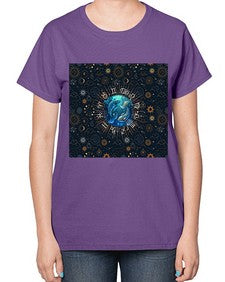 pisces Straight 366# - pisces-  Ladies T-Shirt