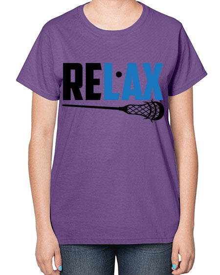 relax 3# - lacrosse-  Ladies T-Shirt