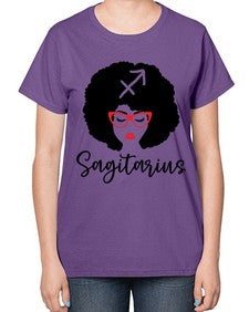 sagitarius 396# - sagittarius-  Ladies T-Shirt