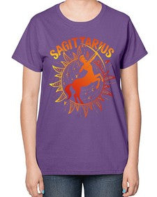 sagittarius 136# - sagittarius-  Ladies T-Shirt