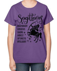 sagittarius 397# - sagittarius-  Ladies T-Shirt