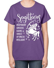 sagittarius 401# - sagittarius-  Ladies T-Shirt