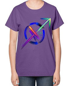 sagittarius 402# - sagittarius-  Ladies T-Shirt
