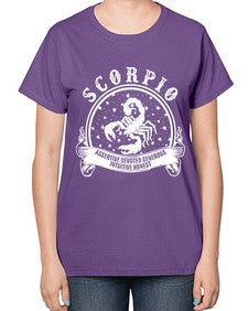 scorpio 30# - scorpio-  Ladies T-Shirt