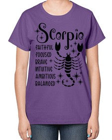 scorpio 431# - scorpio-  Ladies T-Shirt