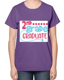 secondgradegrad 839# - second grade-  Ladies T-Shirt