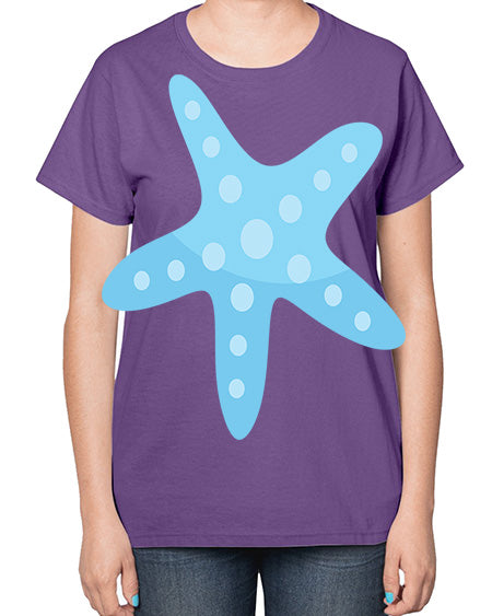 starfish 2# - shark-fish-  Ladies T-Shirt