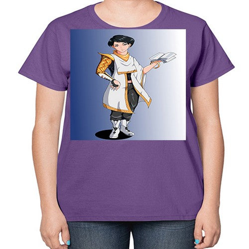 the book master 58# - anime-  Ladies T-Shirt