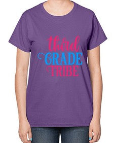 third grade tribe 978# - third grade-  Ladies T-Shirt