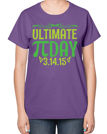 ultimate Pi day 49# - pi-  Ladies T-Shirt