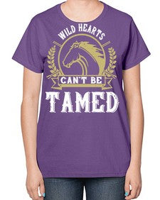 wild hearts can’t be tamed Style 11# - horse-  Ladies T-Shirt