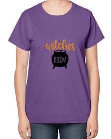 witches brew 6# - witch-  Ladies T-Shirt