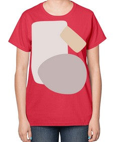 Abstract Shape 197# - art pop art-  Ladies T-Shirt