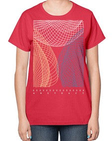 Abstract Shape 204# - art pop art-  Ladies T-Shirt