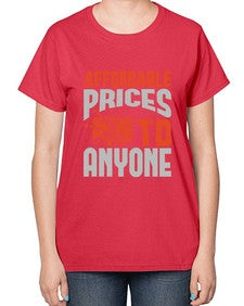 Affordable prices to anyone Style 28# - cleaner-  Ladies T-Shirt