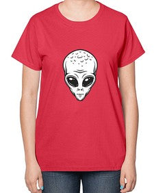 Alien 61# - ufo-  Ladies T-Shirt