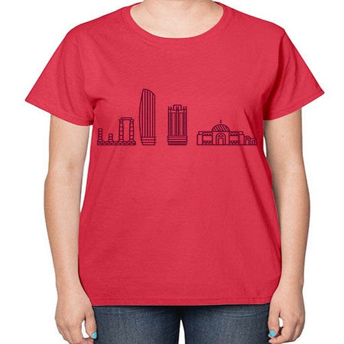 Amman 315# - cities-  Ladies T-Shirt