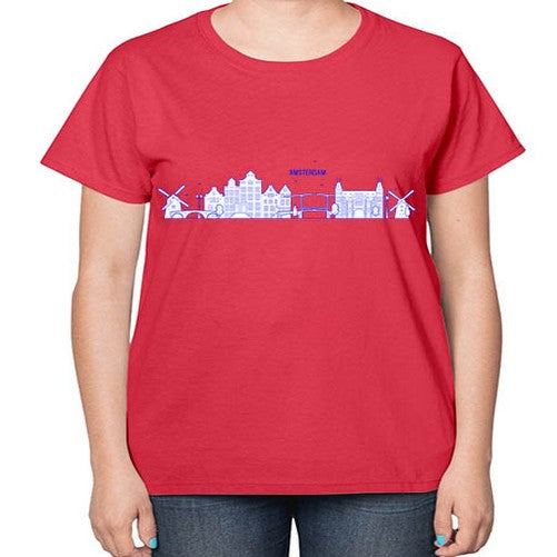 Amsterdam 322# - cities-  Ladies T-Shirt