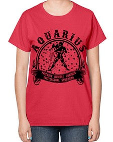 Aquarius 42# - aquarius-  Ladies T-Shirt