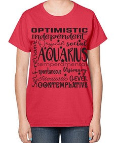 Aquarius 563# - aquarius-  Ladies T-Shirt