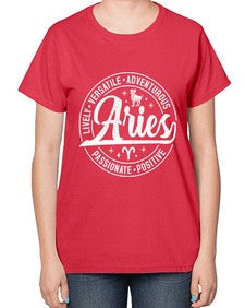 Aries 103# - aries-  Ladies T-Shirt